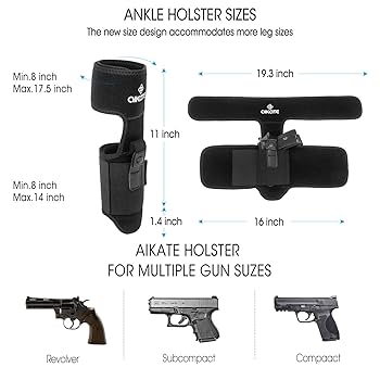 Amazon.co.jp: 足首ホルスター 隠しキャリー用 レッグキャリー